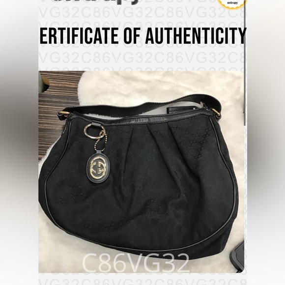 Gucci Canvas Shoulder Bag - Picture 2 of 3